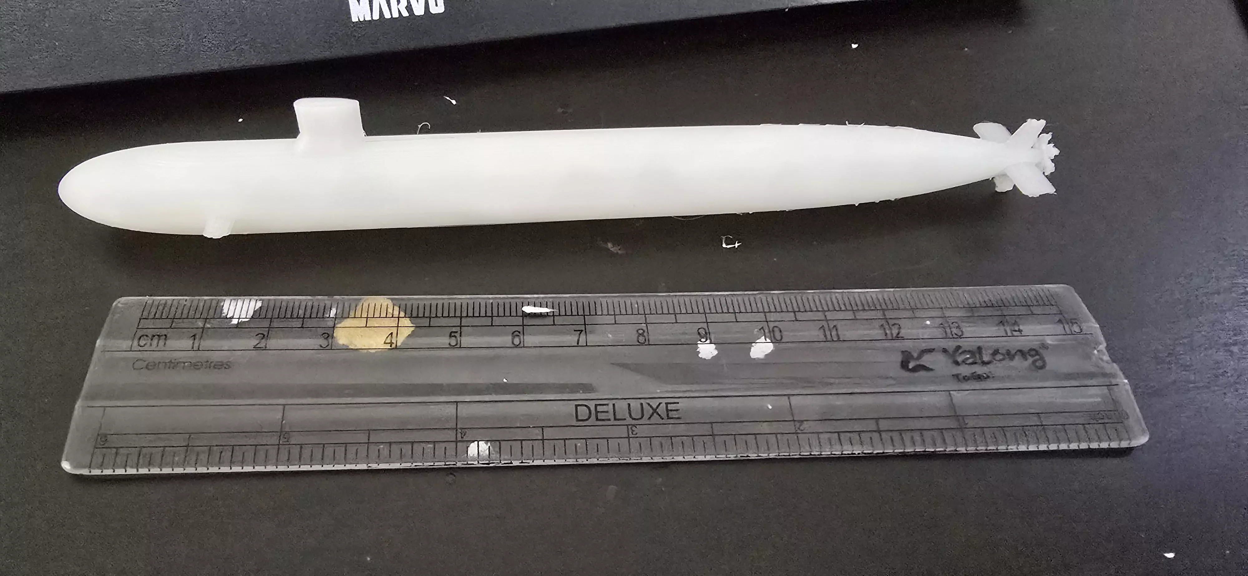 Attack Submarine 1 to 625 scale 3d Printable 3D print model