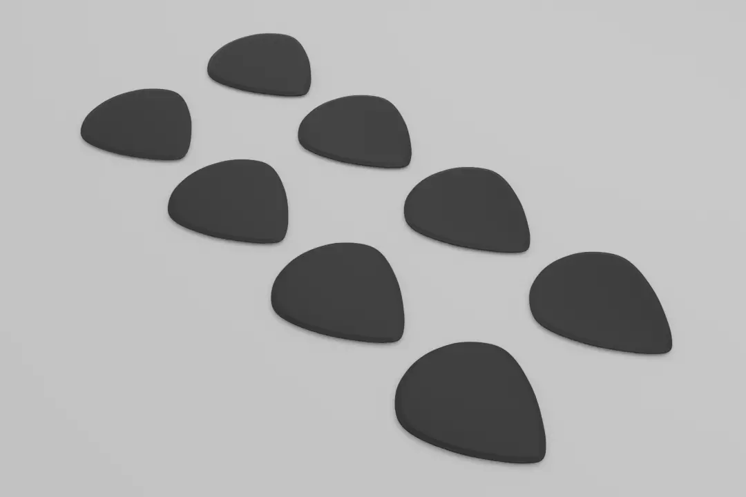 Jazz III Guitar Pick Replica 3D print model