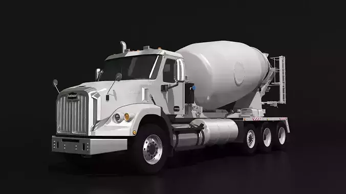 Autocar DC-64D Concrete Mixer