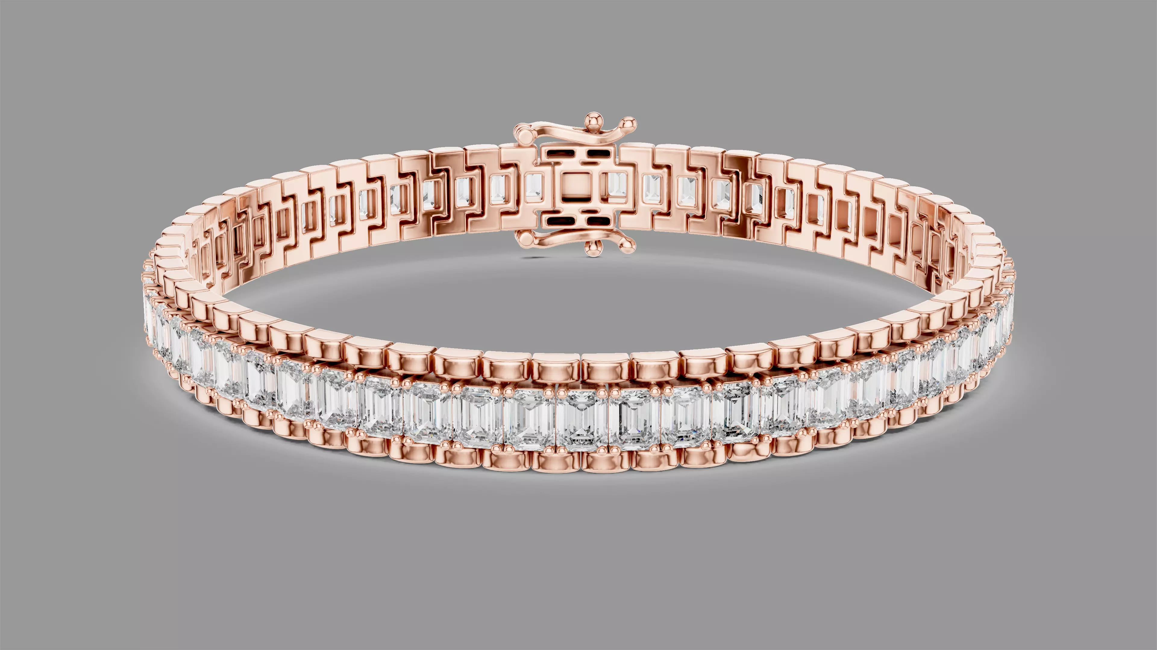 Diamond Bracelet 3D print model