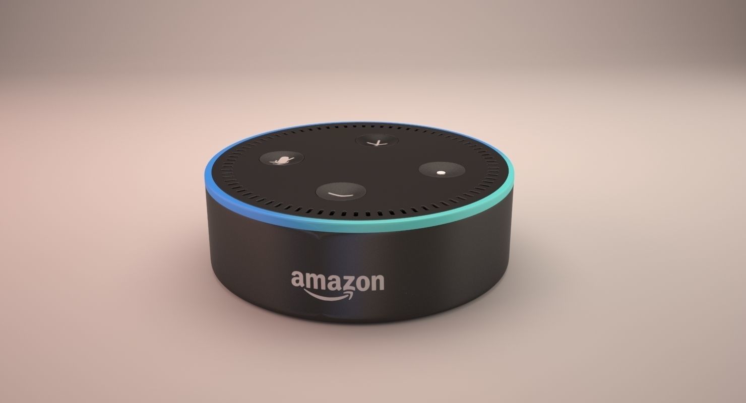 Amazon Echo Dot 3D model_5