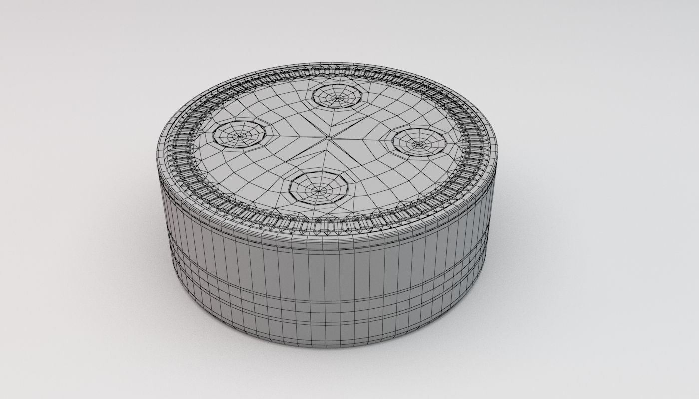 Amazon Echo Dot 3D model_14
