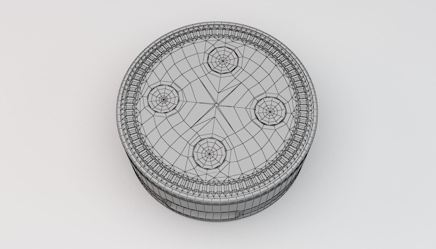 Amazon Echo Dot 3D model_13