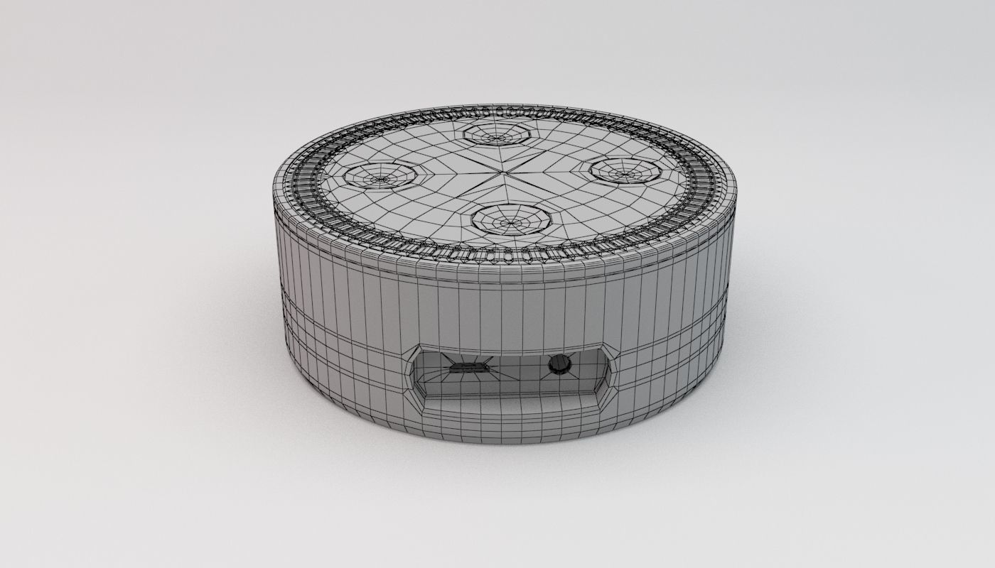 Amazon Echo Dot 3D model_16