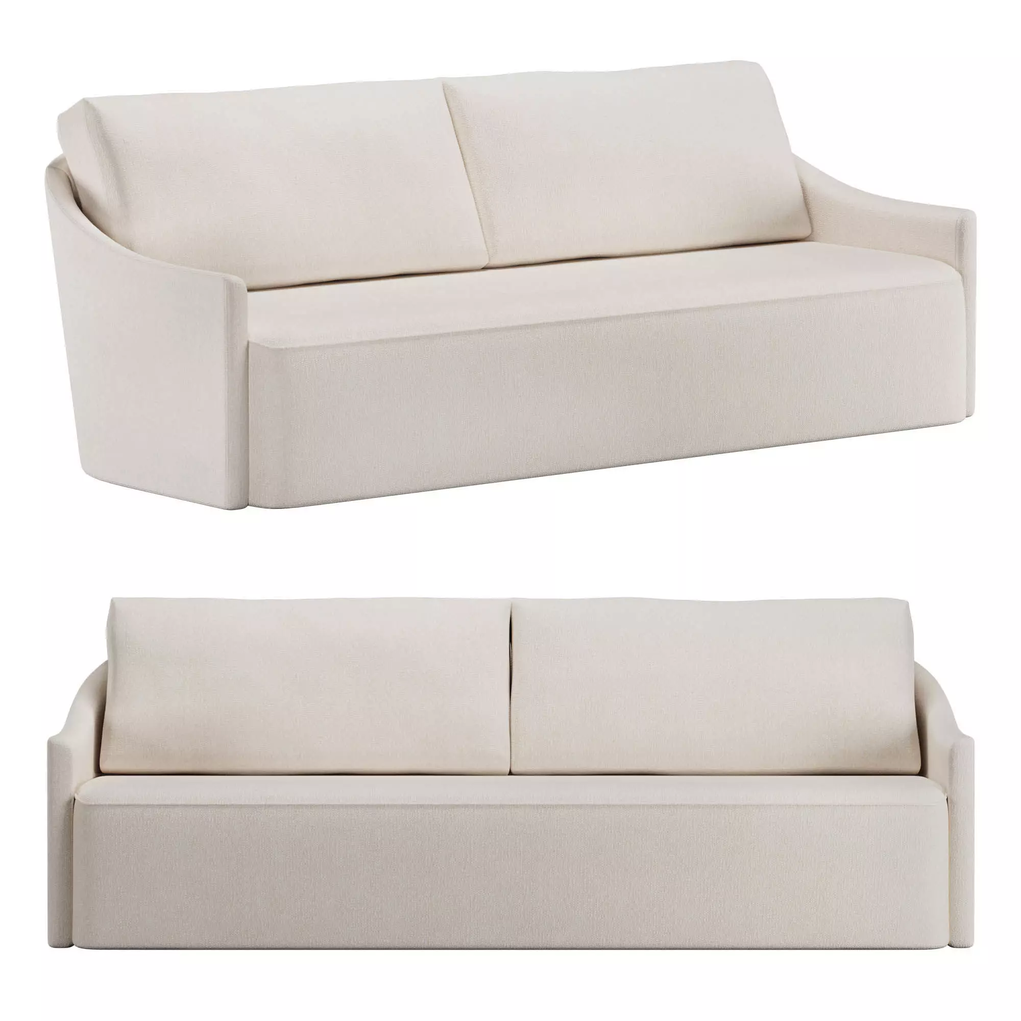 CR Laine 3223-21 Idris Long Sofa 3D model