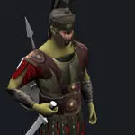 Achilles Spartan Greek Warrior Free low-poly 3D model