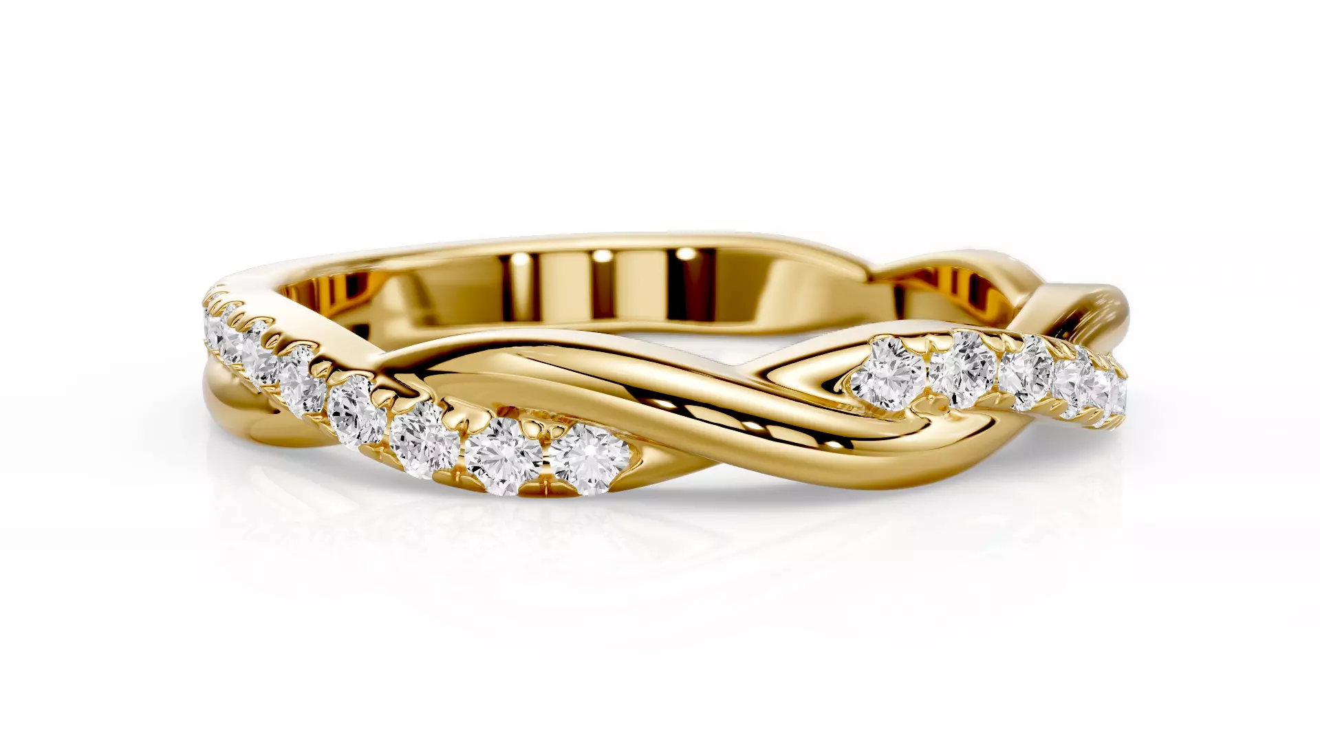 Wedding Bands Unity 04 3D print model