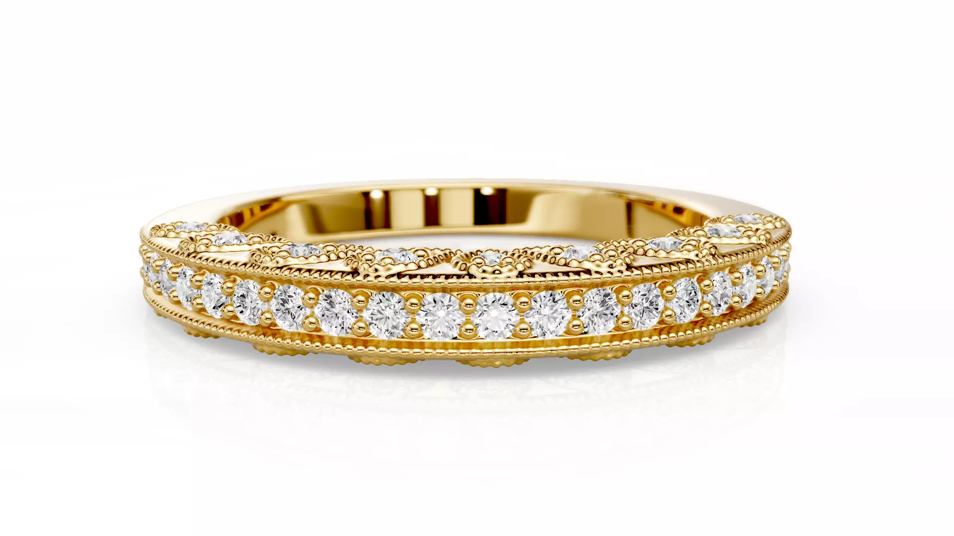 Wedding Bands Unity 07 3D print model