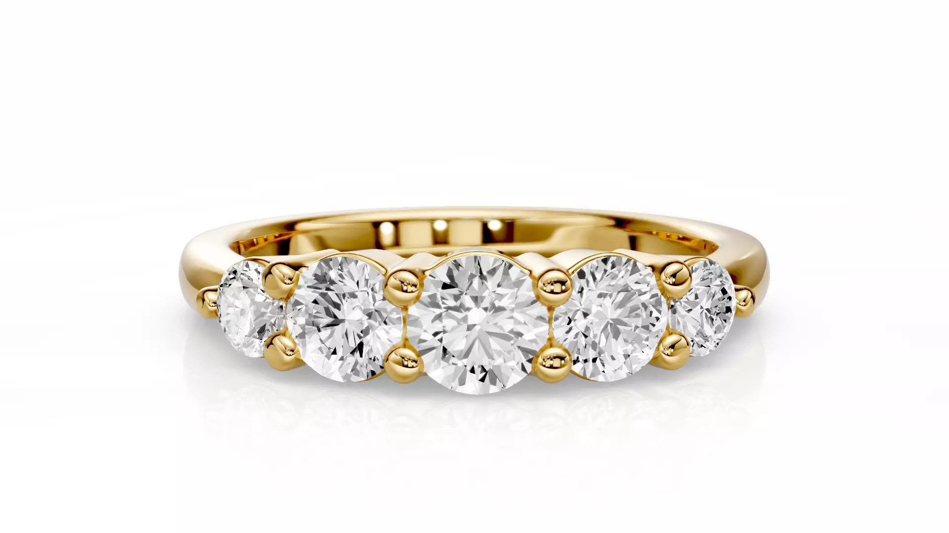 Wedding Bands Unity 08 3D print model
