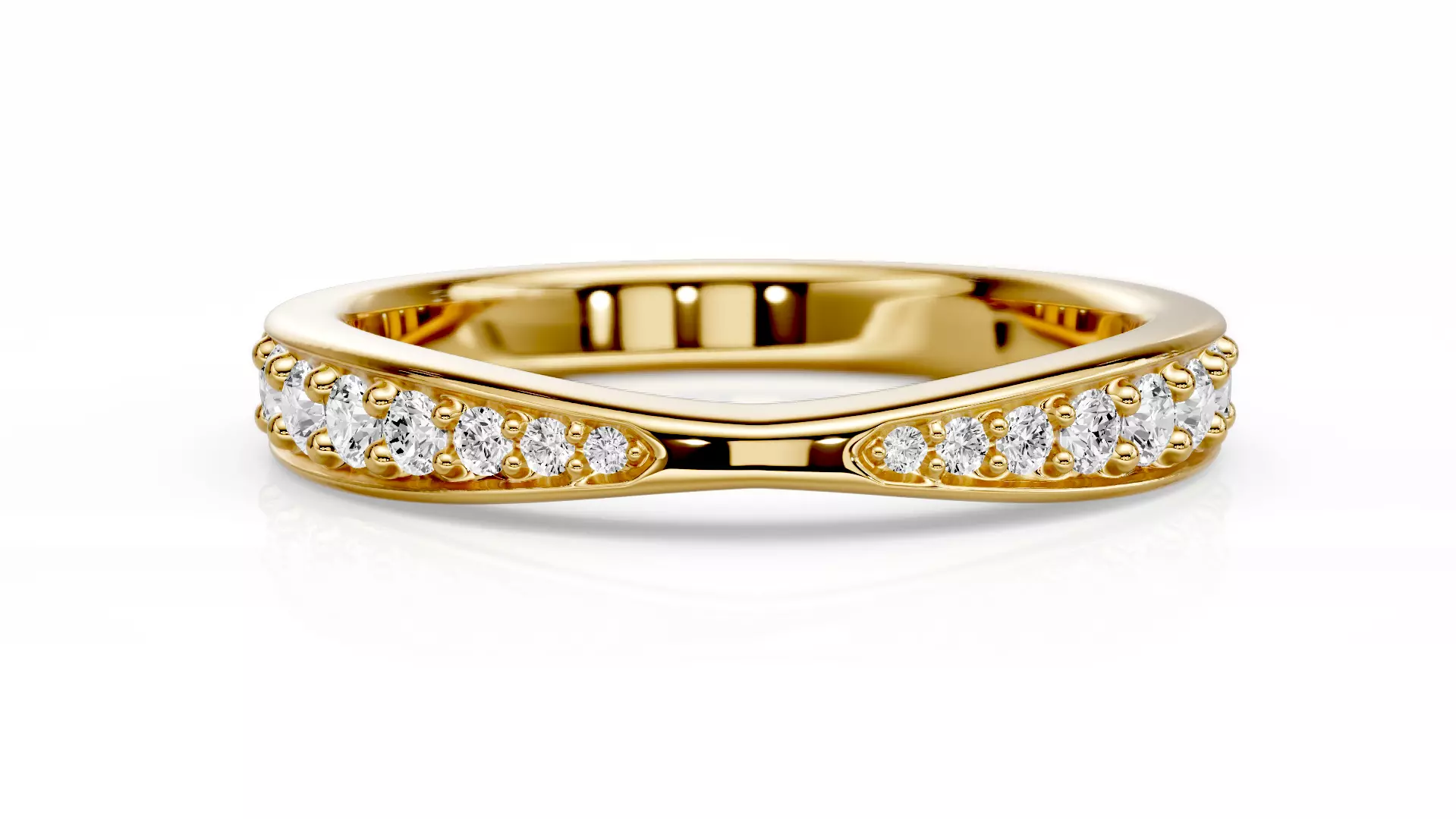 Wedding Bands Unity 026 3D print model