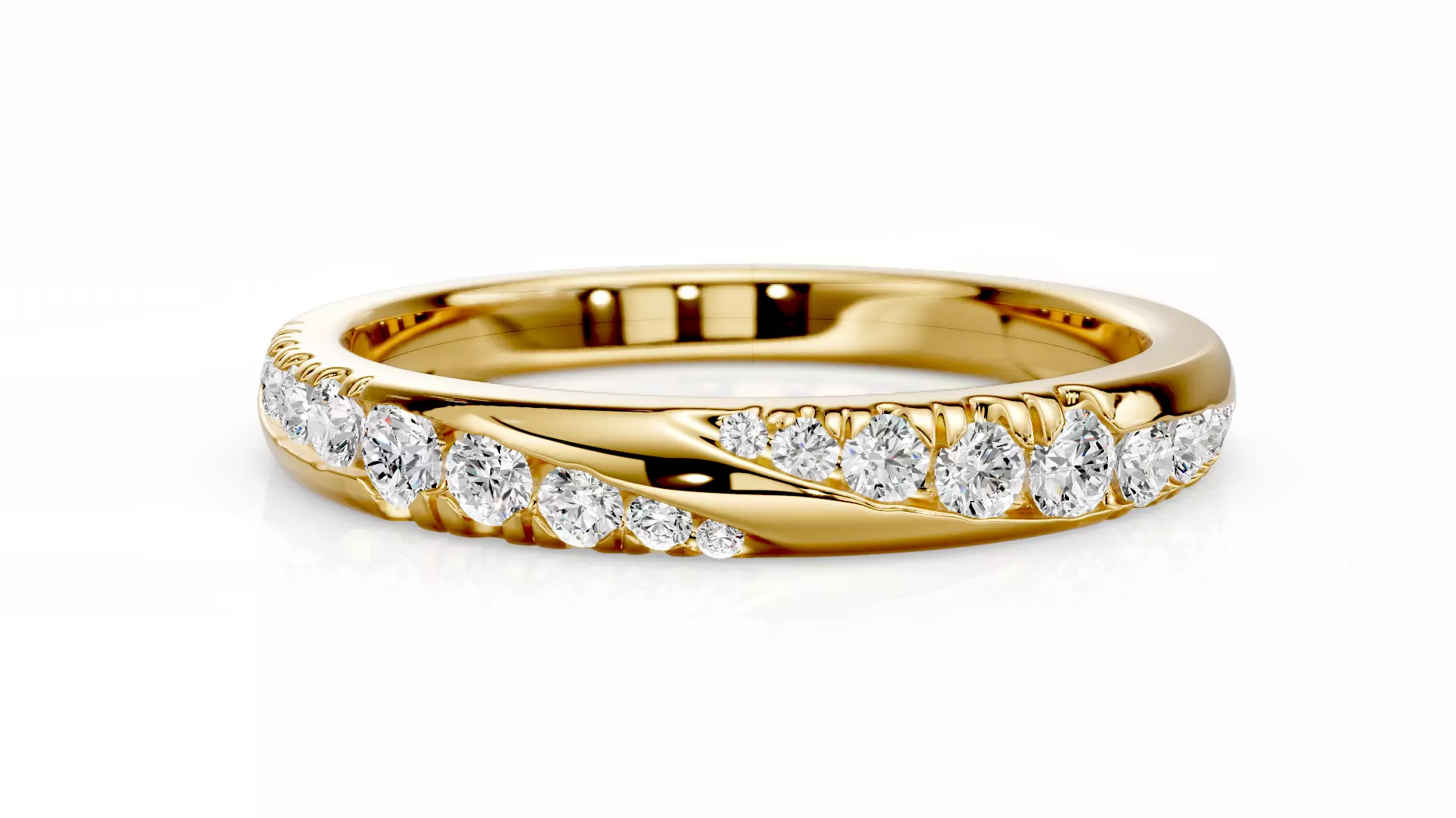 Wedding Bands Unity 027 3D print model