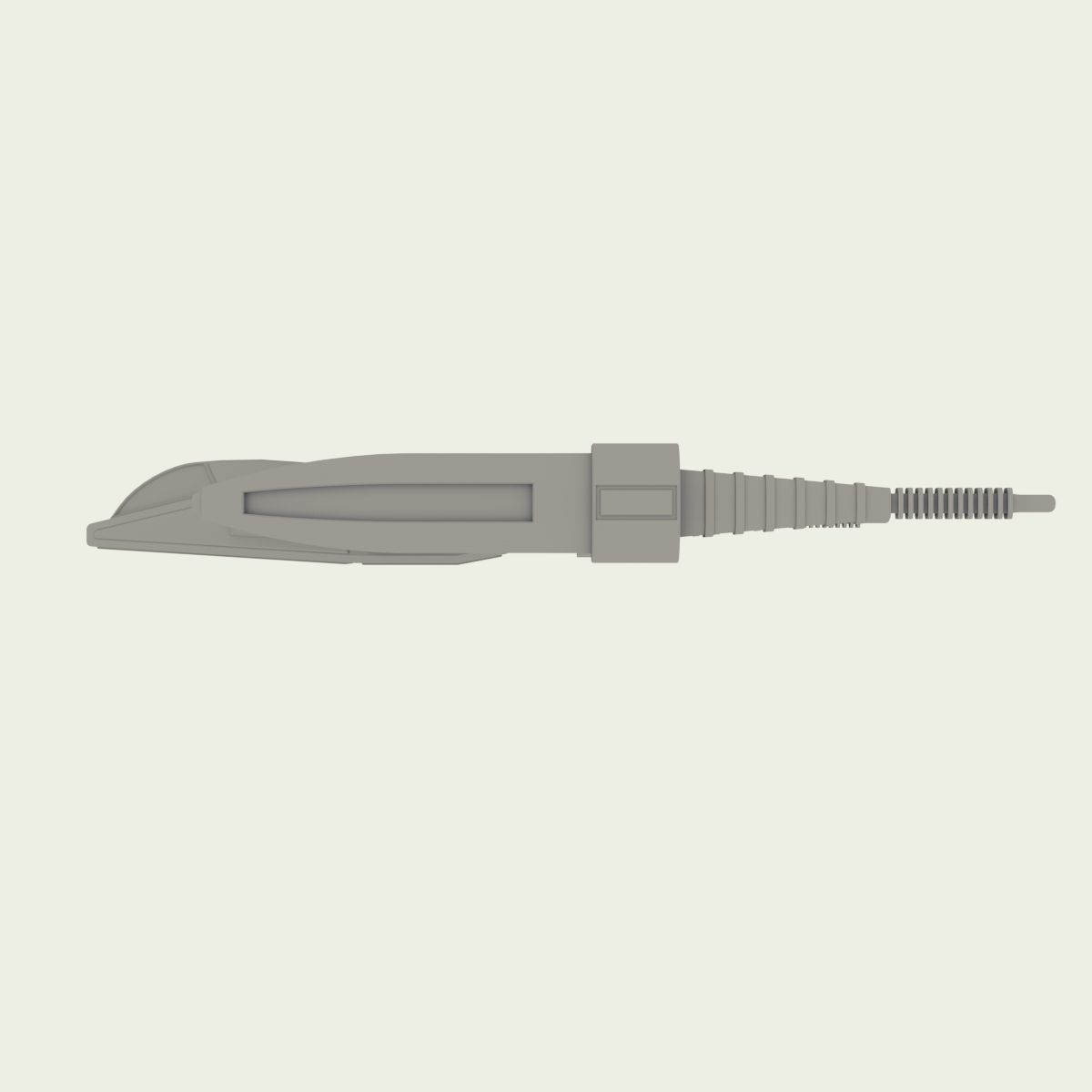 Starfighter old star wars fighter Low-poly 3D model_10