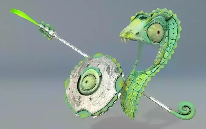 Fantasy MOTU Custom Lizard Armor Set