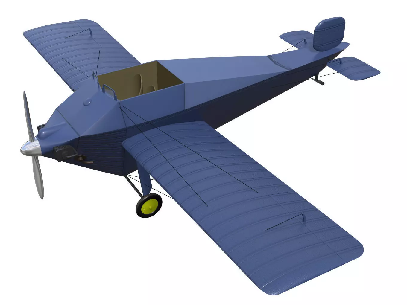 Blackburn Sidecar 3D model