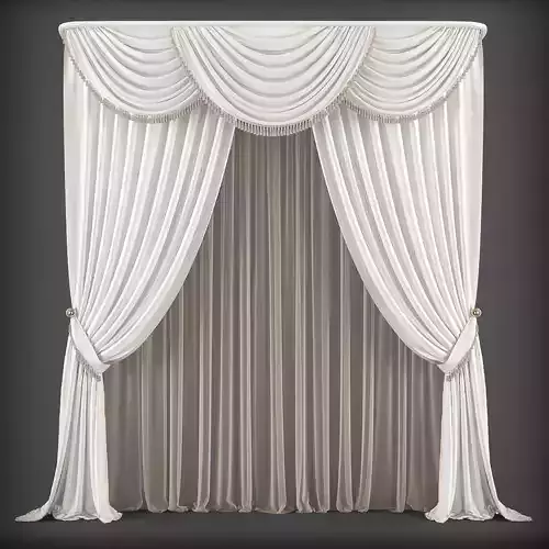 Curtain 3D model 232