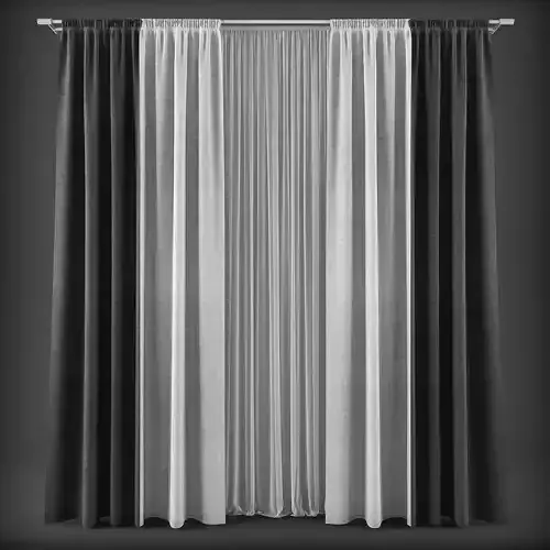 Curtain 3D model 234