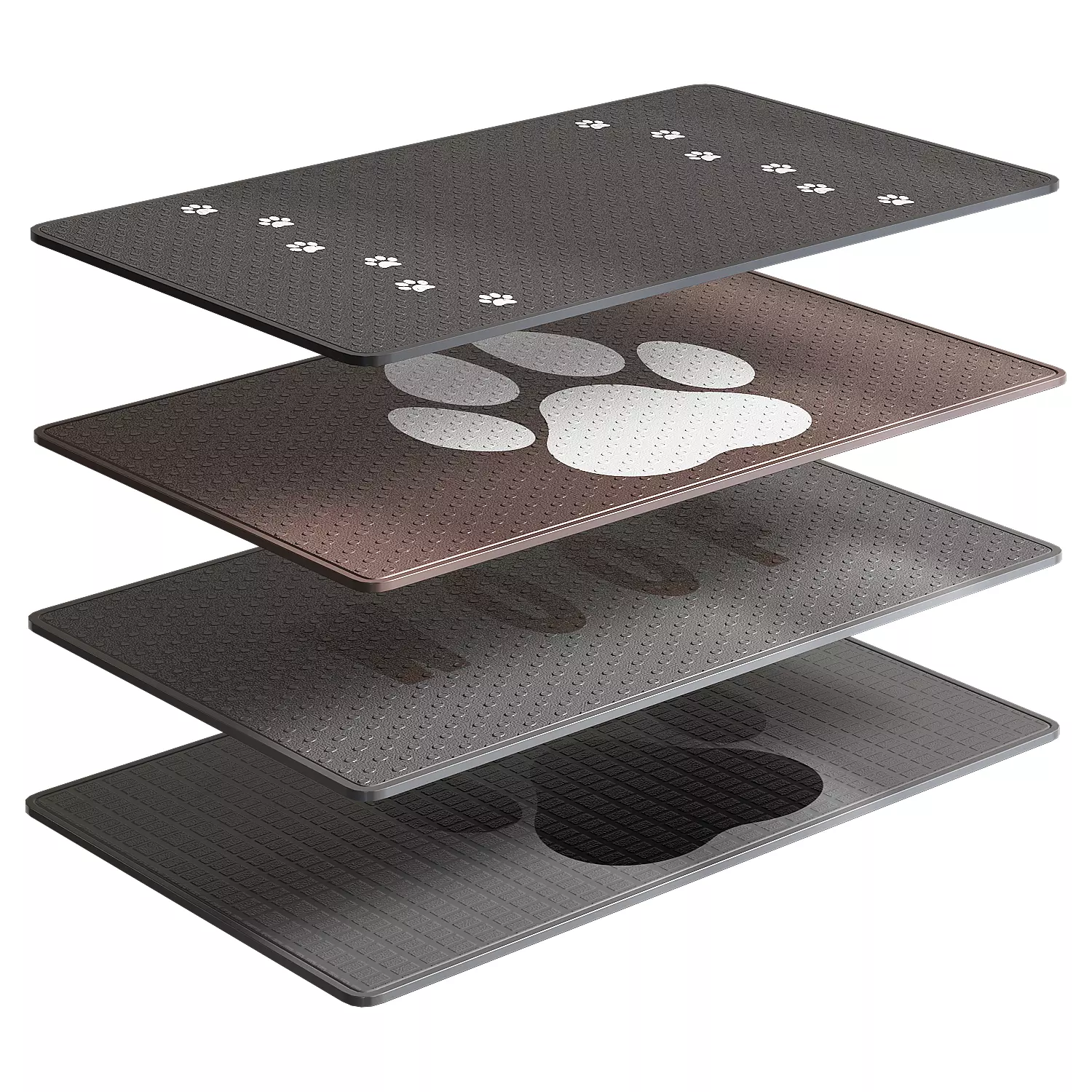 Anti-slip Grooming Mats Compact Pro Paw 3D model