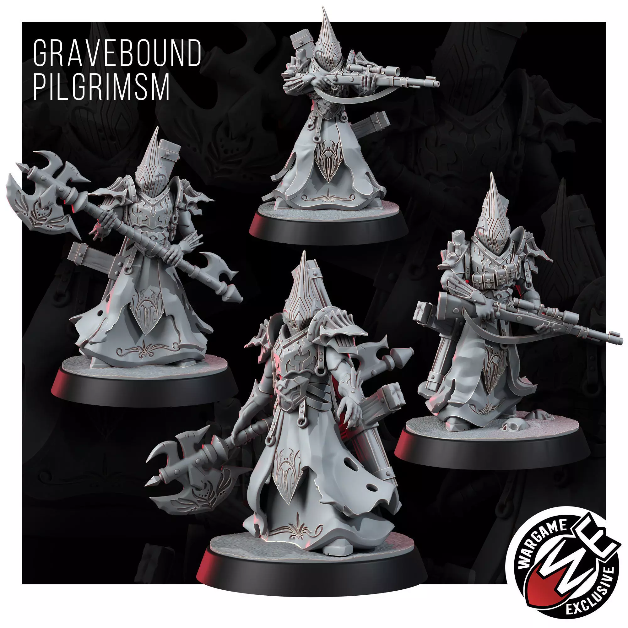 GRAVEBOUND PILGRIMS 3D print model