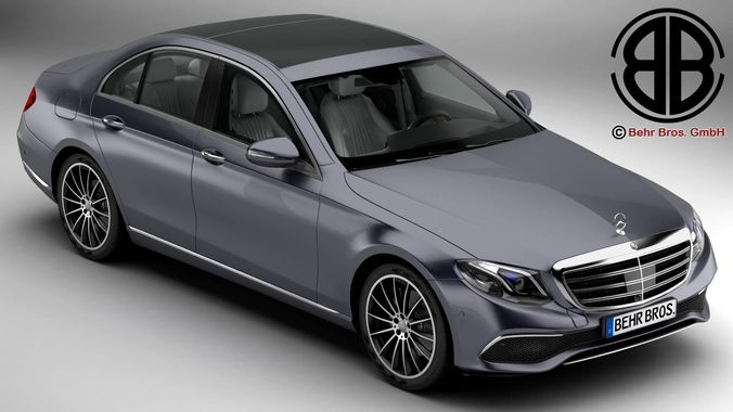 Mercedes E Class Exklusive 2017 3D model