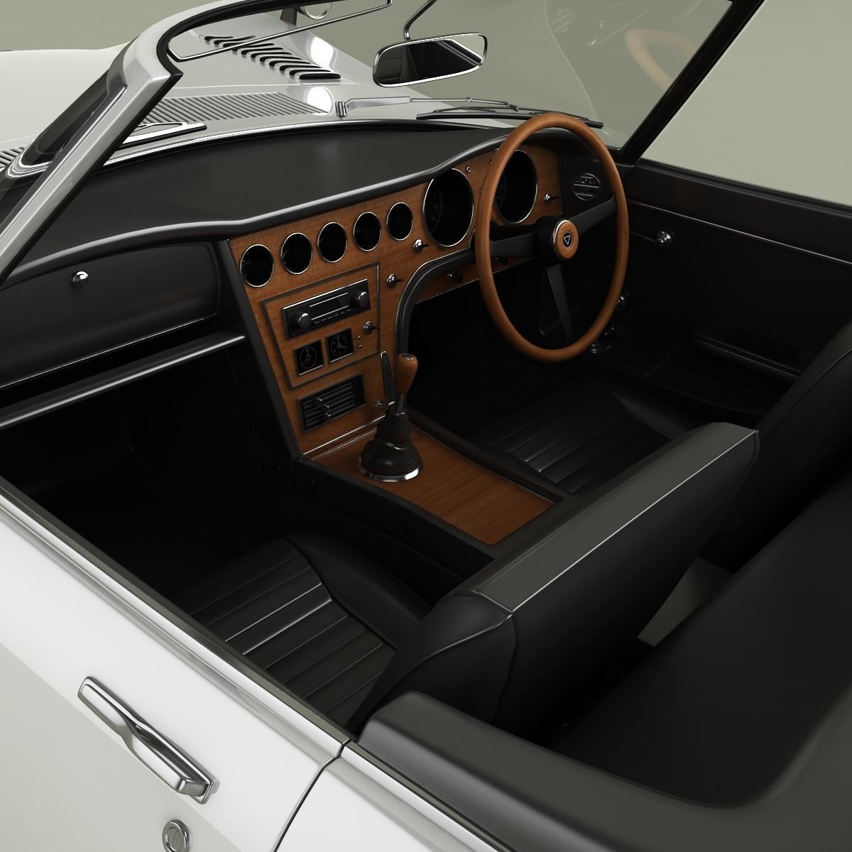 Toyota 2000GT Cabrio 3D model_8