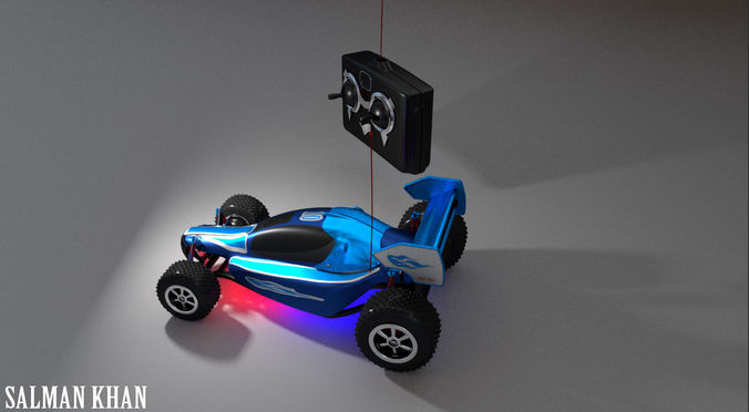 RC CAR Free 3D model