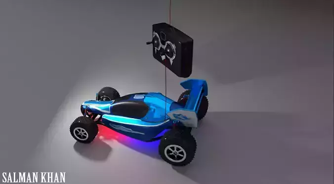 RC CAR Free 3D model