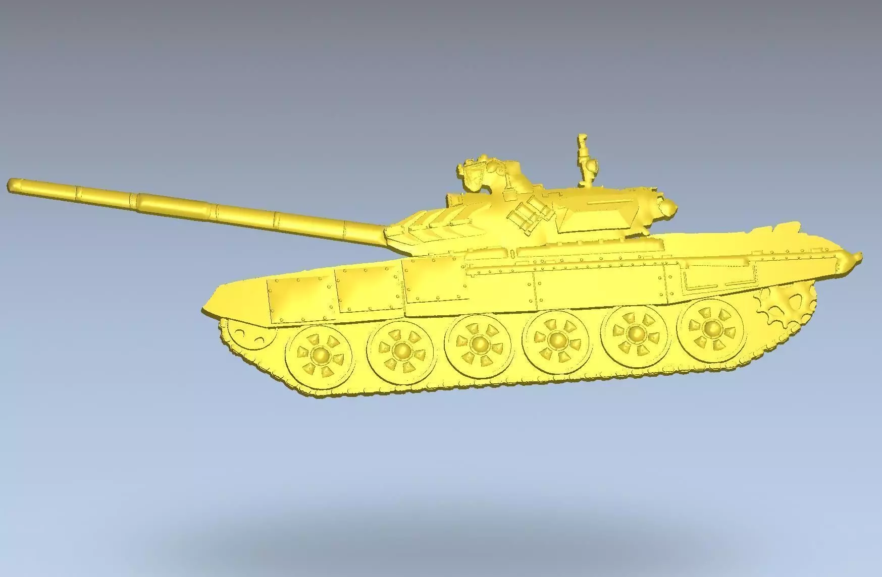 3D Design of Army Tank 3D print model_0