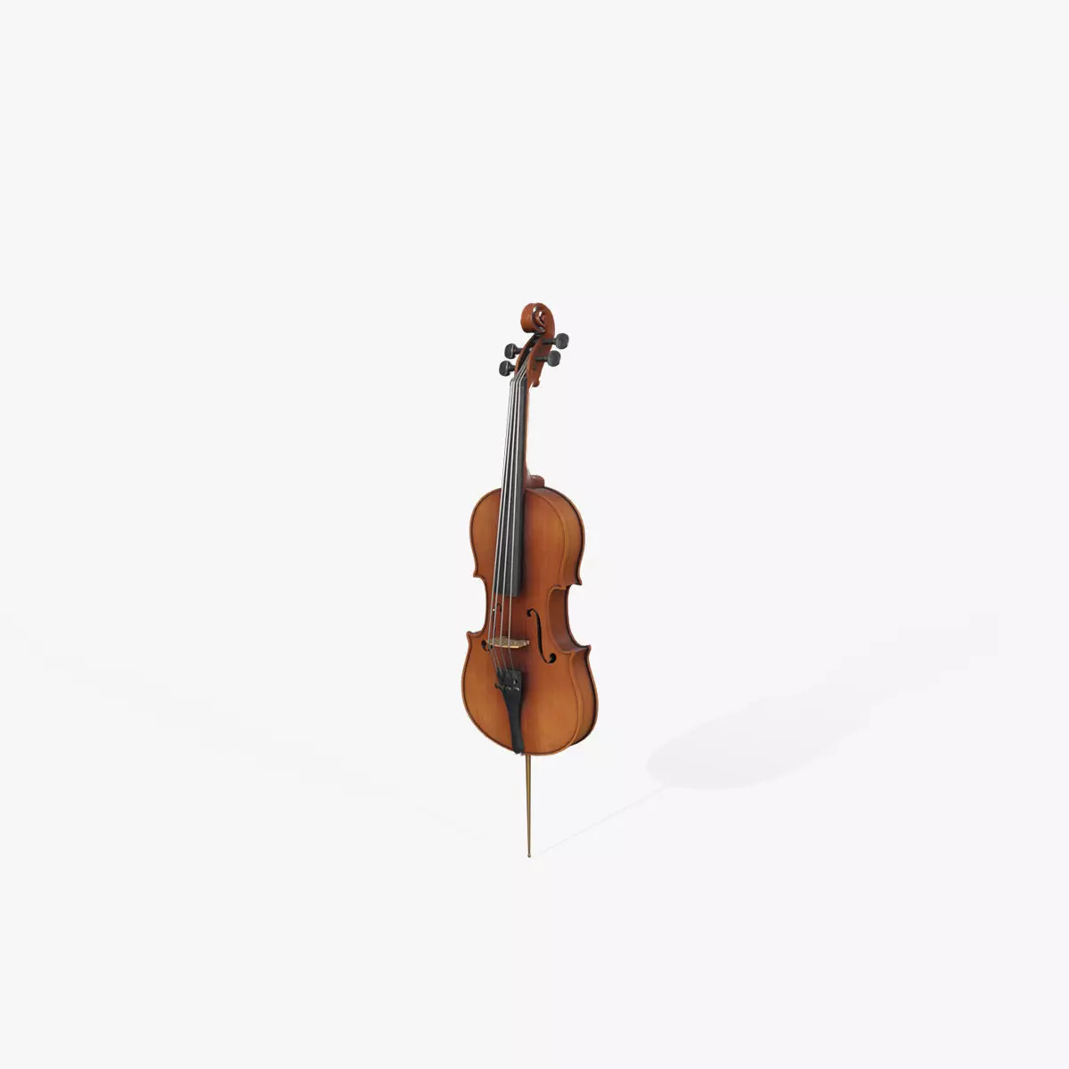 Cello Low-poly 3D model
