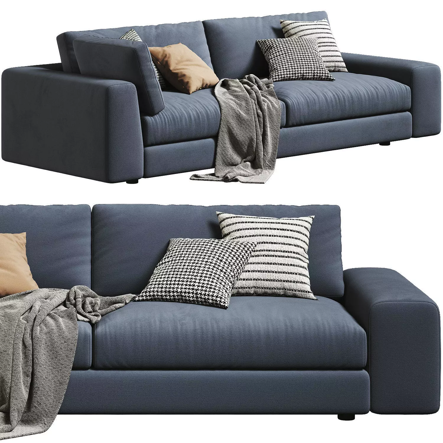 Arflex Low Land 2 Seats 002 3D model