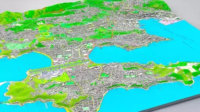 Cityscape Wellington New Zealand