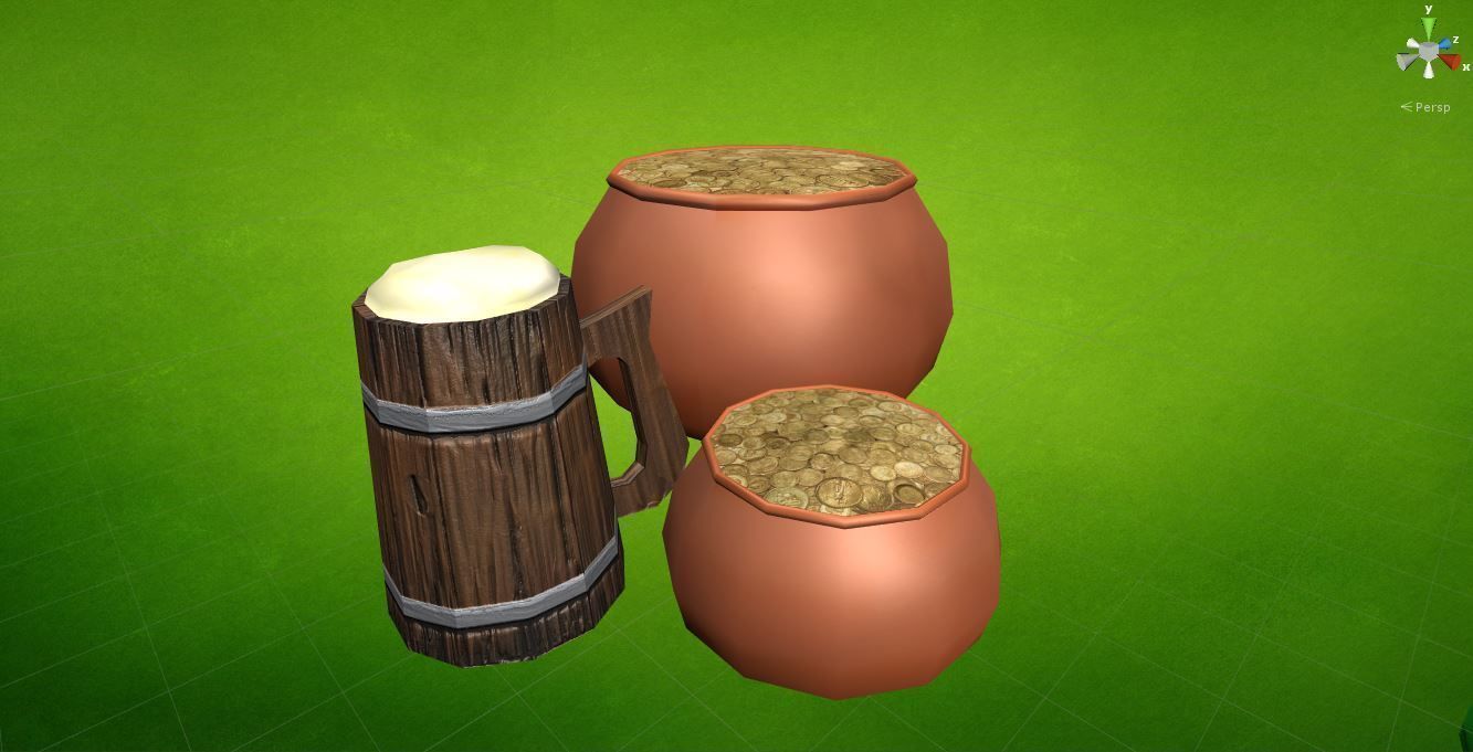 Leprachaun for games - Unity Low-poly 3D model_7