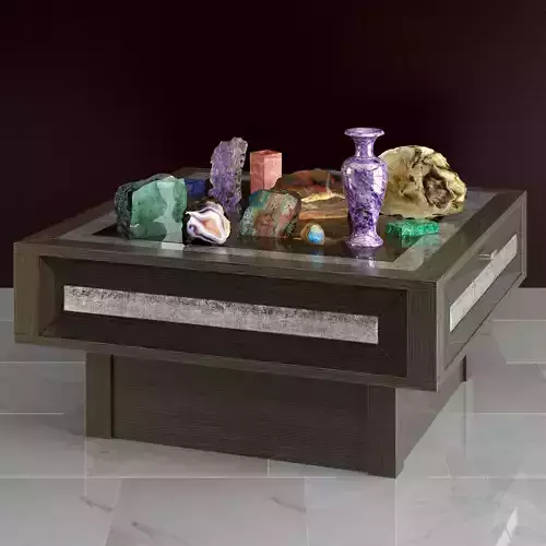 stones collection coffee table 3D model