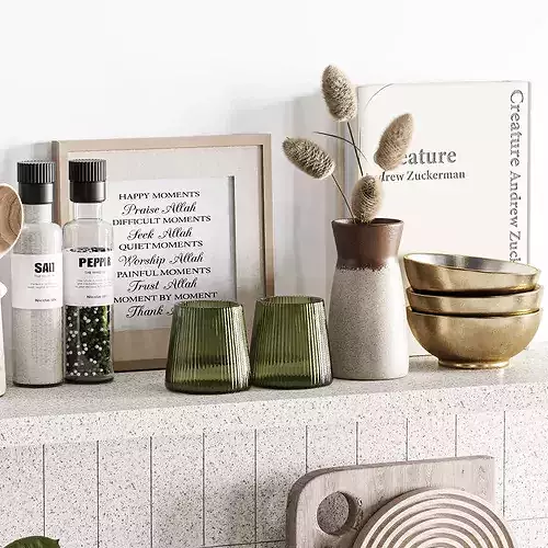 kitchen accessories087 3D model 2