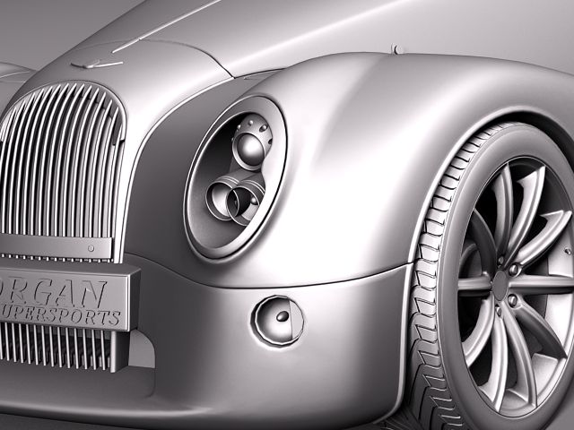 Morgan Aero SuperSports 2010 3D model_9