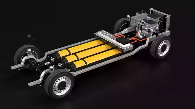 Hydrogen Fuel Cell Van Chassis