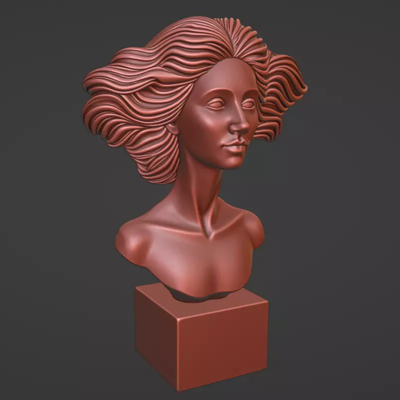 Ethereal Muse 3D print model