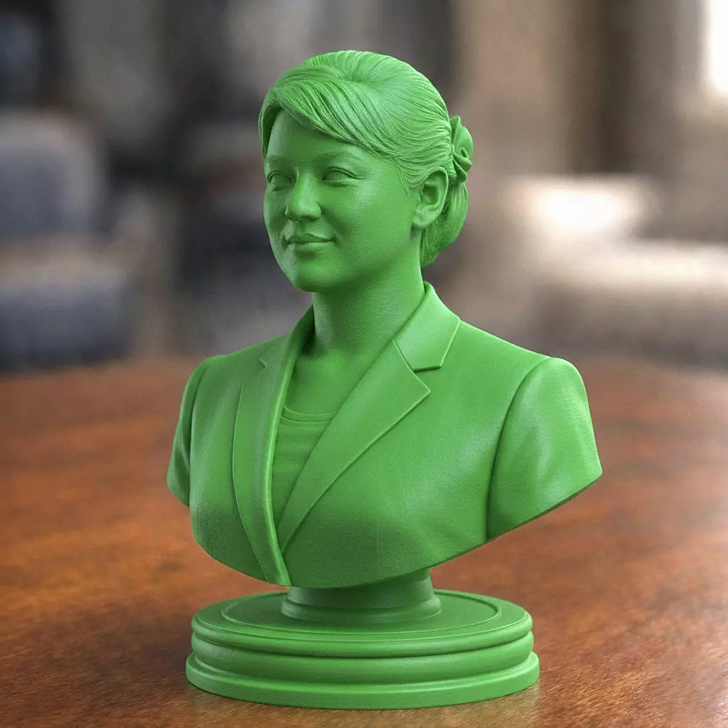 North Korean First Lady Ri Sol-ju chess piece 3D print model
