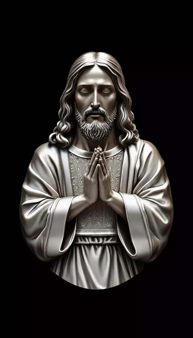 Pendant Jesus Head Jesus Face Jesus Christ Character free 3D print model