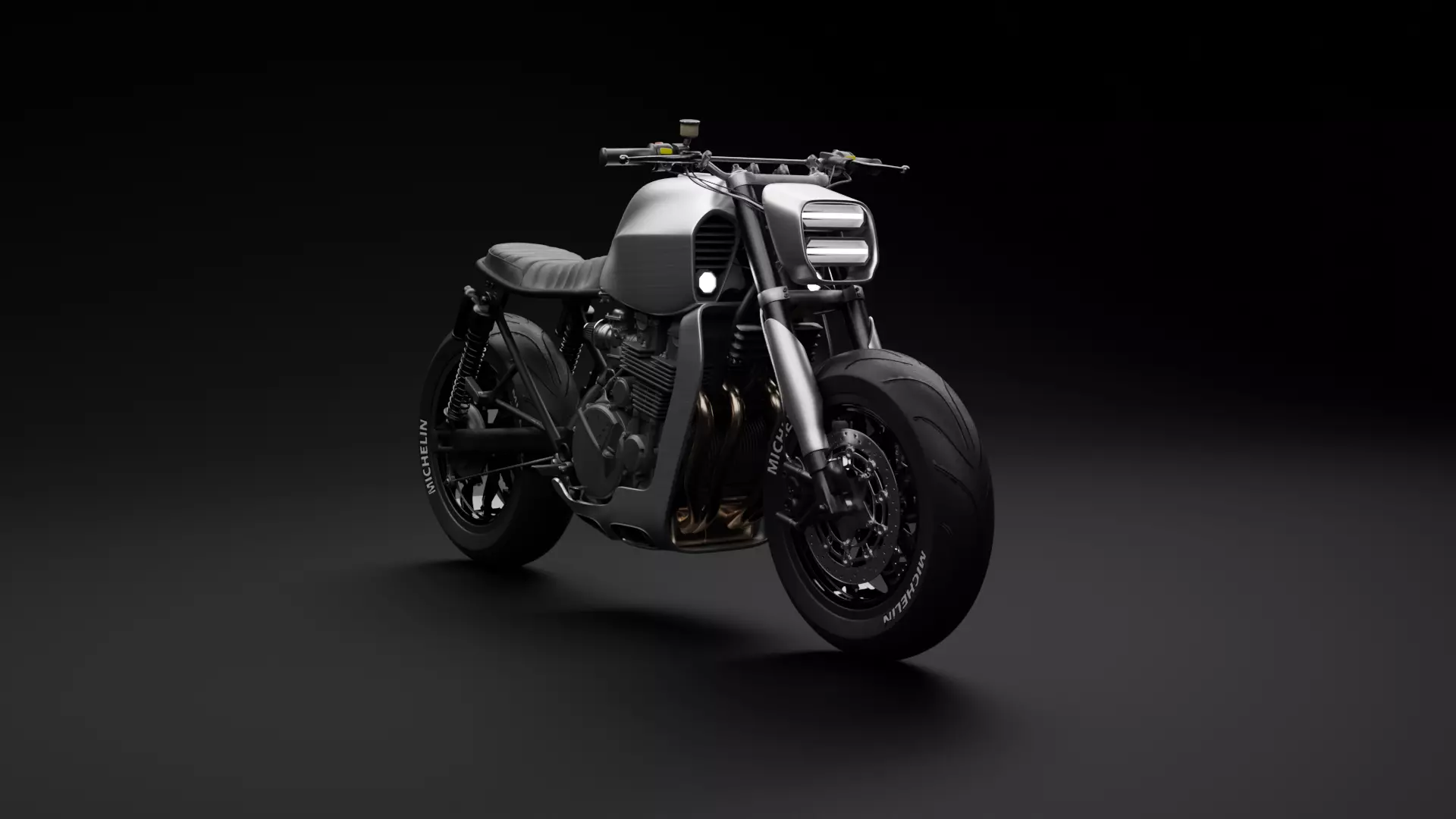 Concept Motorcycle Neo Retro 3D model