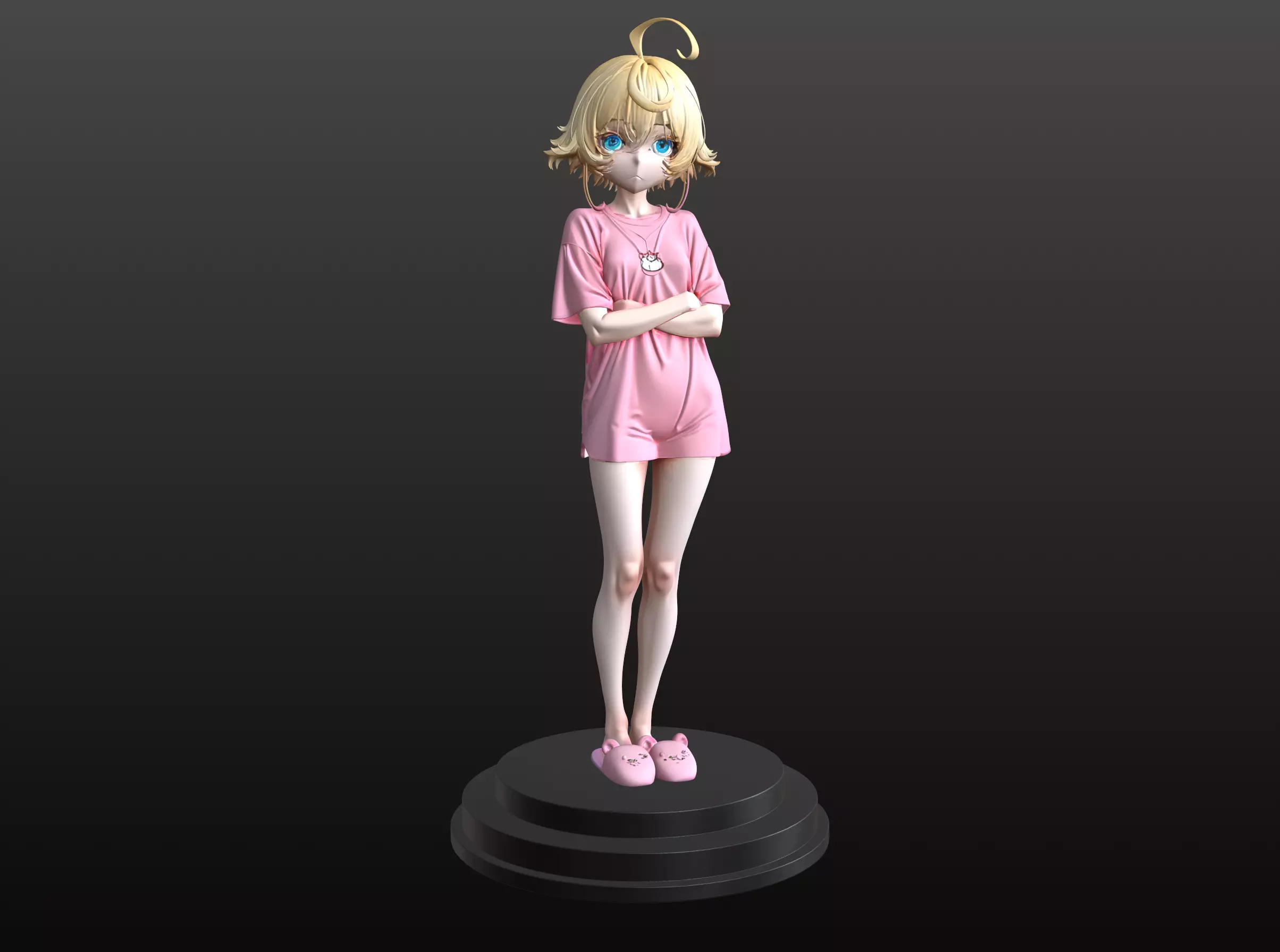 Tania Pajama Edition STL Cozy Lifestyle 3D print model