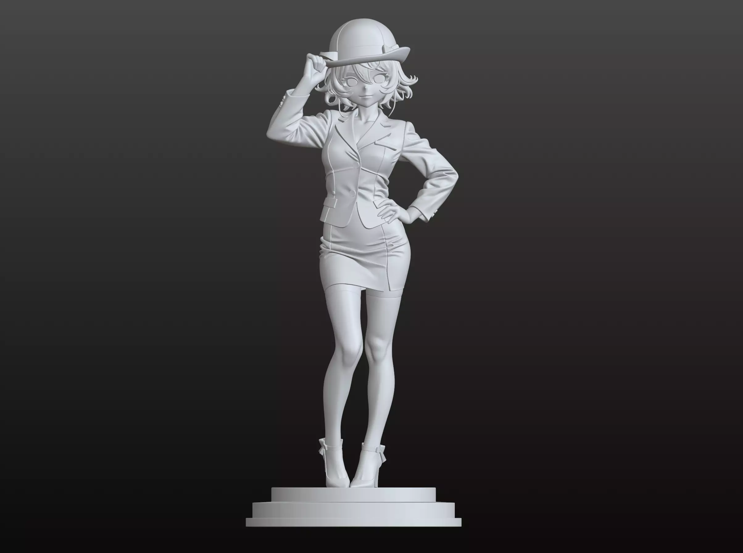 Tania Hostess Edition STL Fashion 3D print model