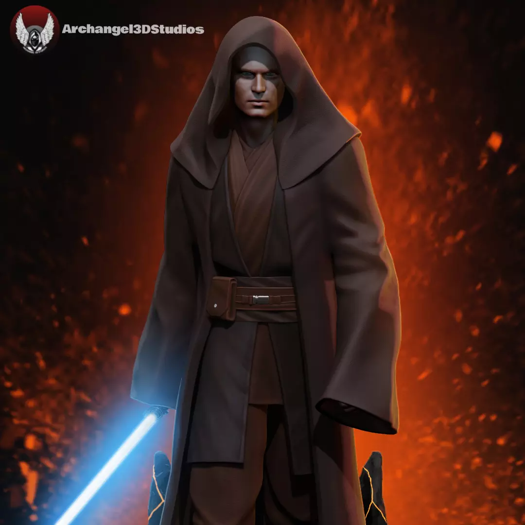 Anakin Skywalker Fan Art 3D print model