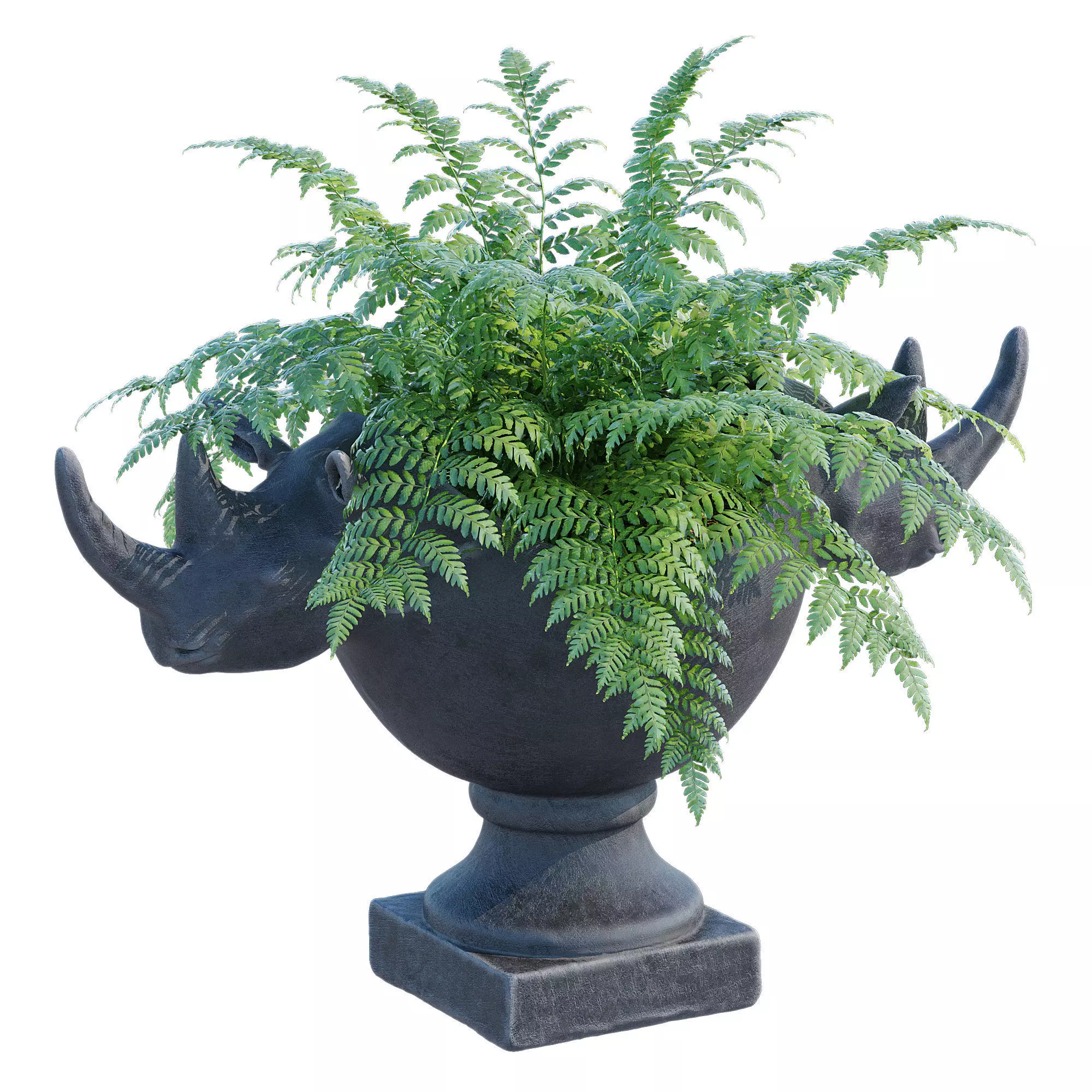 Rhinoceros head 3D model