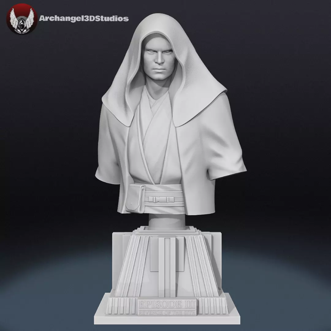 Anakin Skywalker Bust 3D print model
