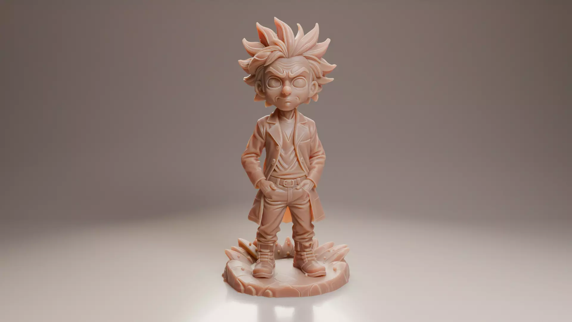 Rick Sanchez 3D print model