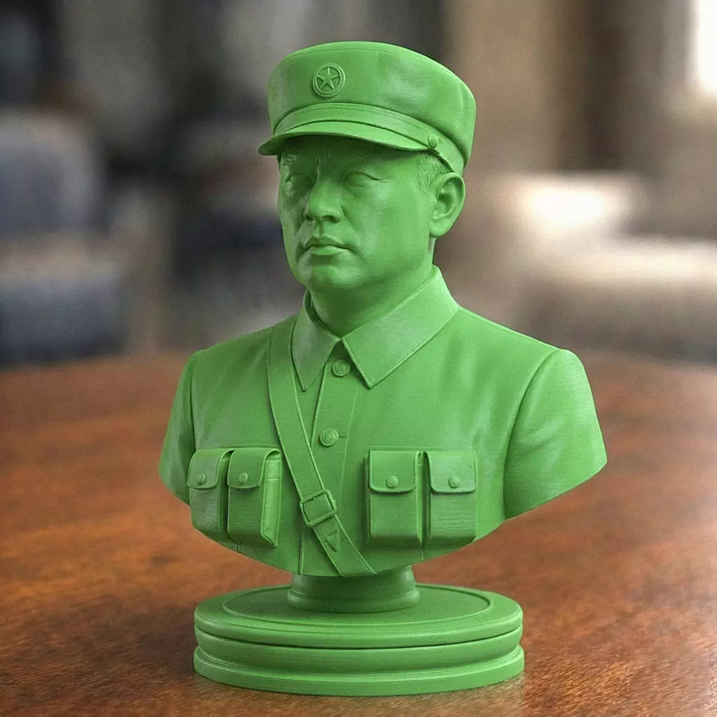 North Korea Special Operations Forces Chess Piece 3D print model