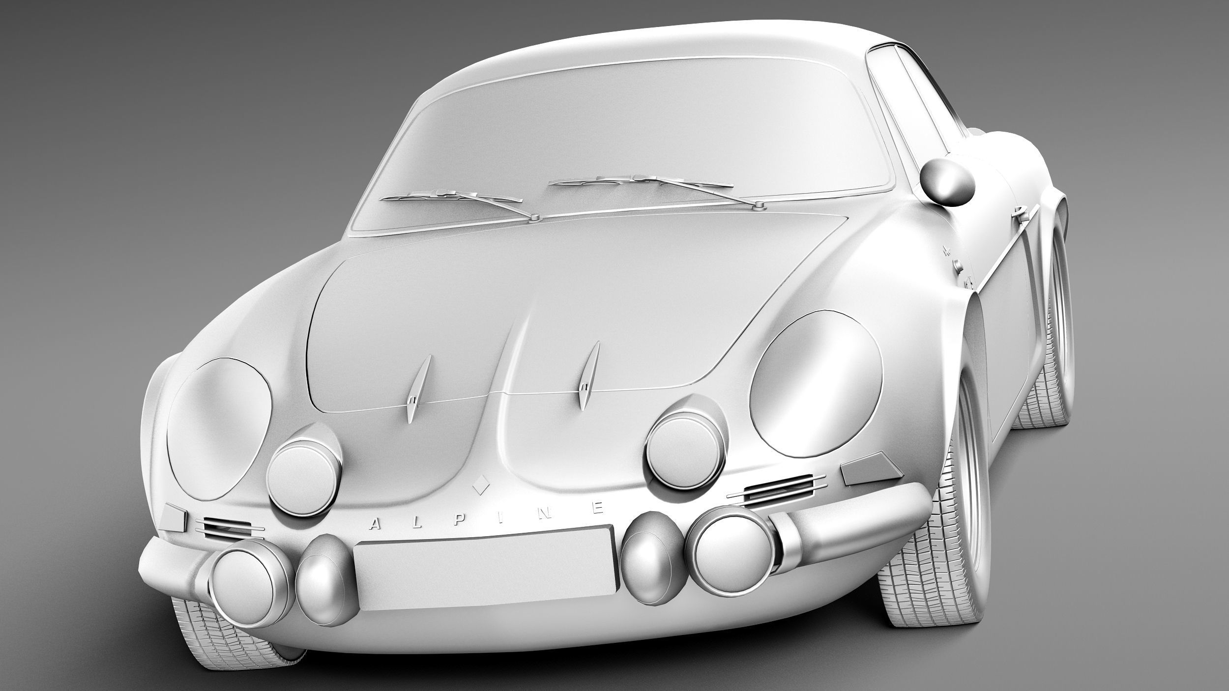 Renault Alpine A110 Rally 1963-1974 3D model_9