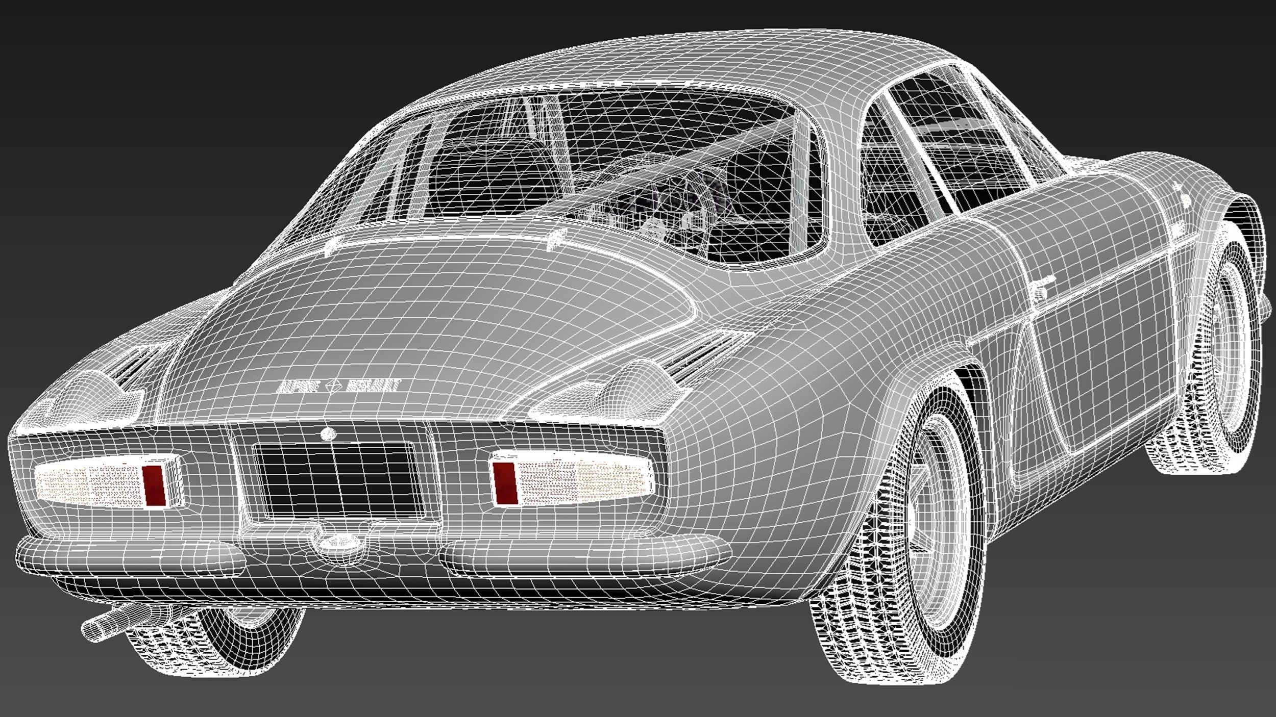 Renault Alpine A110 Rally 1963-1974 3D model_17