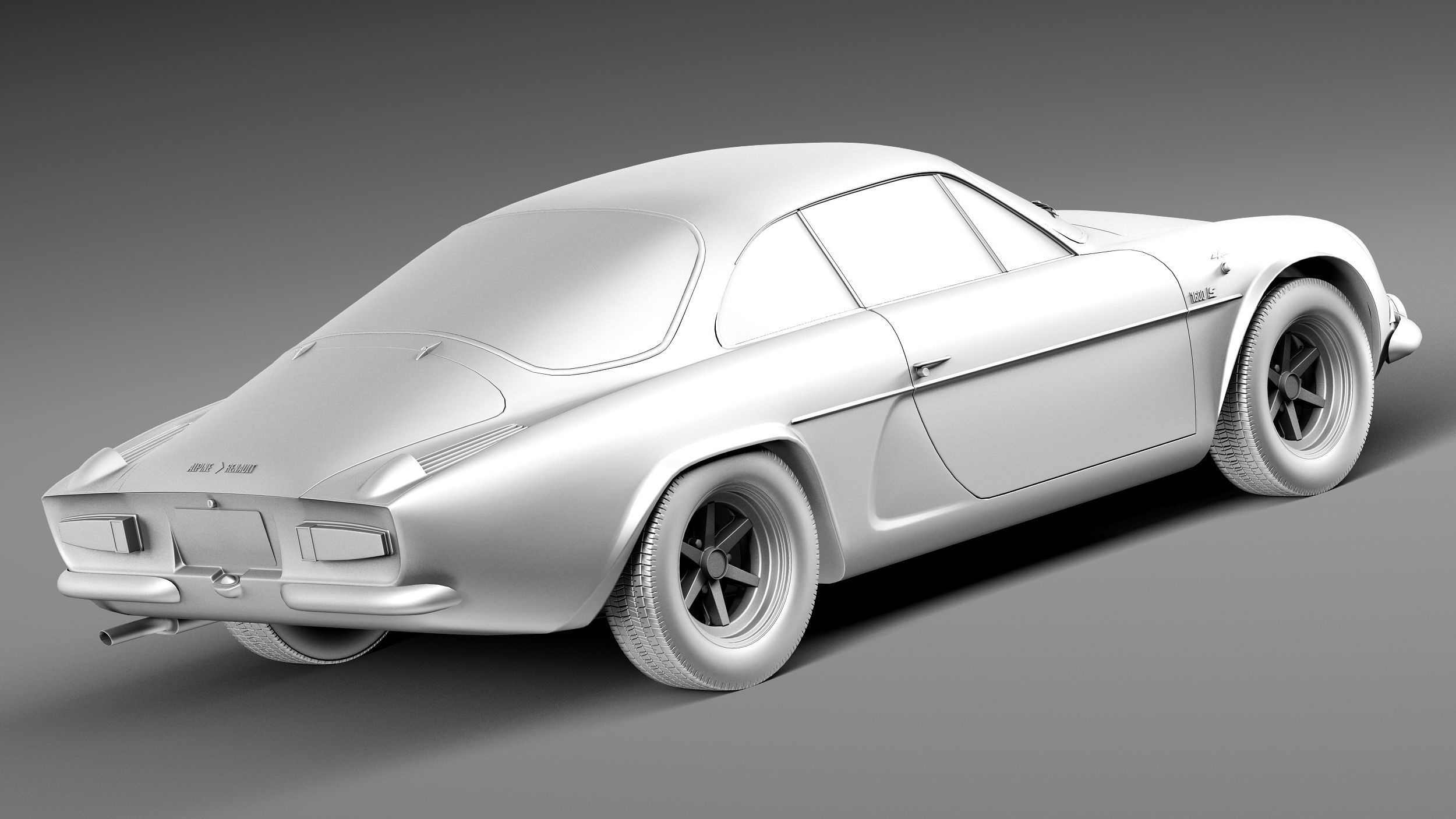 Renault Alpine A110 Rally 1963-1974 3D model_12