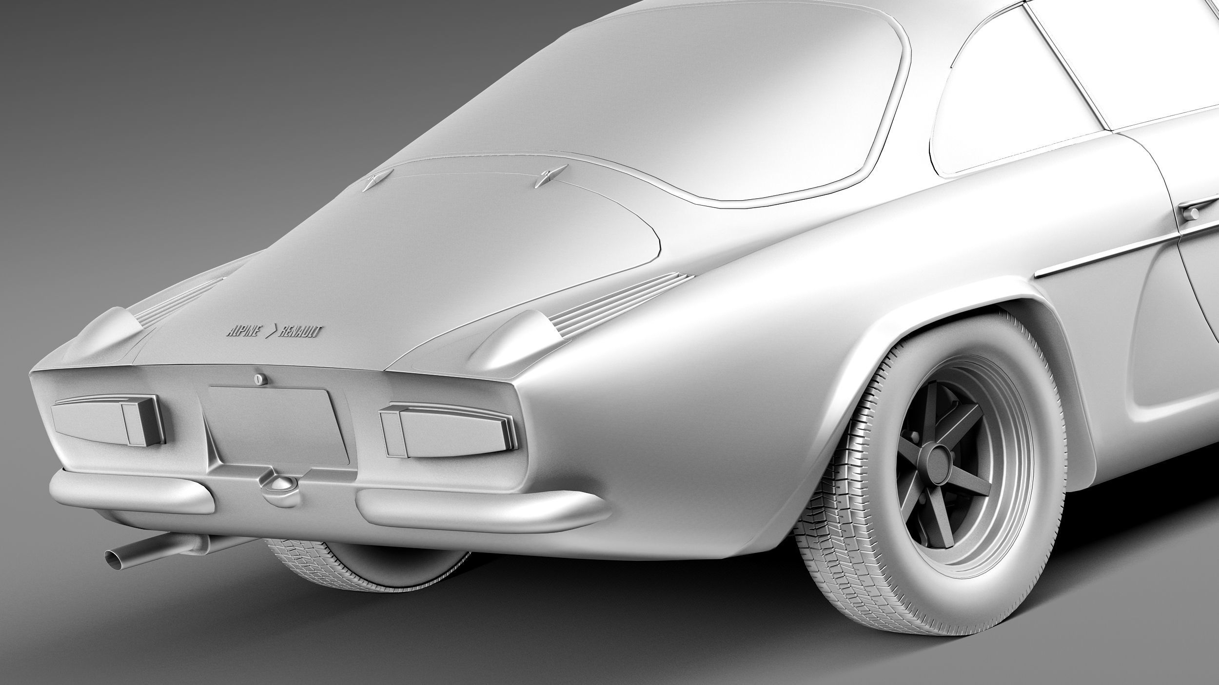 Renault Alpine A110 Rally 1963-1974 3D model_11